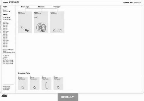 Dinex 164000025 - Pakoputkisto inparts.fi