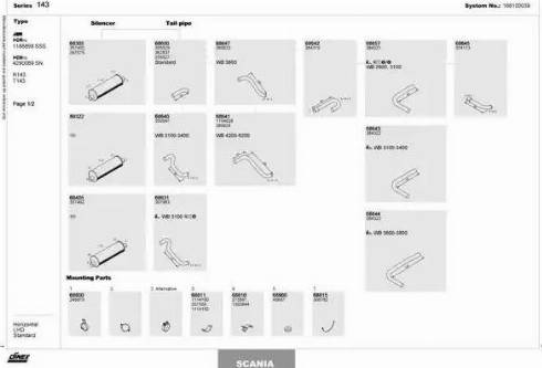 Dinex 168100039 - Pakoputkisto inparts.fi