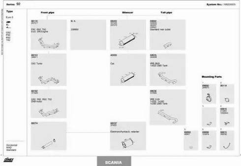 Dinex 168200003 - Pakoputkisto inparts.fi