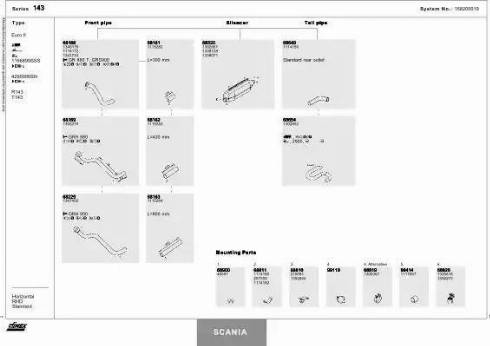 Dinex 168200019 - Pakoputkisto inparts.fi