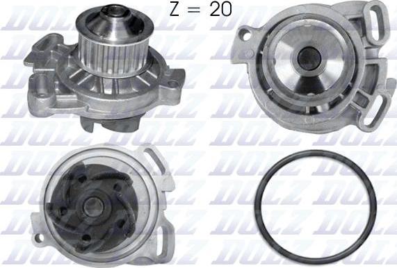 DOLZ A154 - Vesipumppu inparts.fi