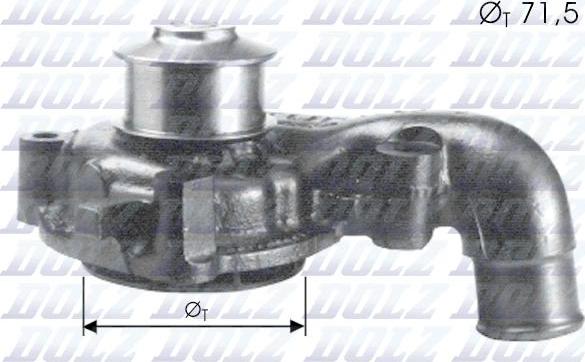 DOLZ F165 - Vesipumppu inparts.fi