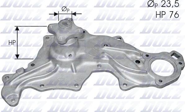 DOLZ F121 - Vesipumppu inparts.fi