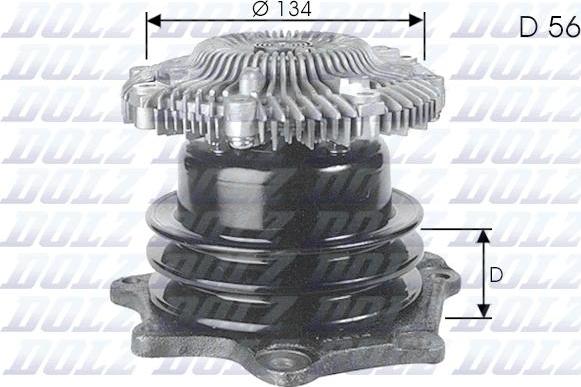 DOLZ N144 - Vesipumppu inparts.fi