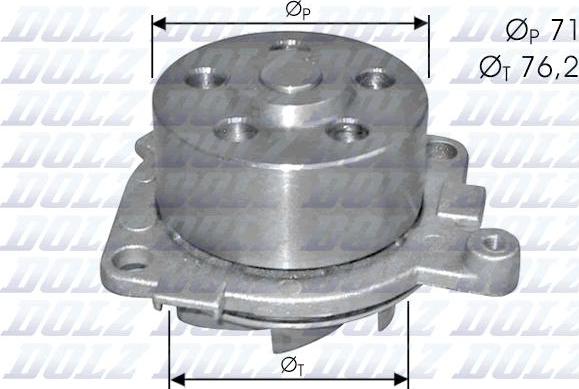 DOLZ S210 - Vesipumppu inparts.fi