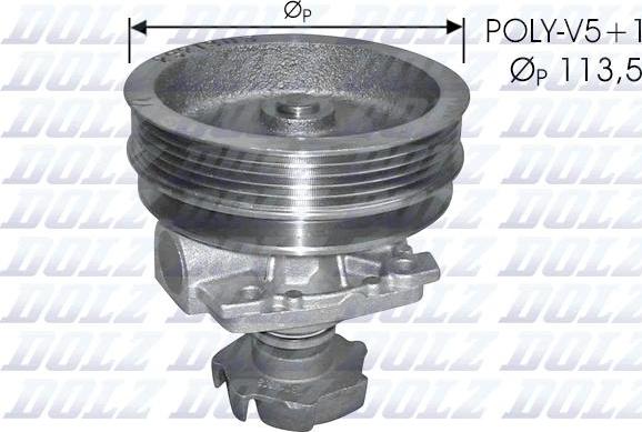 DOLZ S218 - Vesipumppu inparts.fi