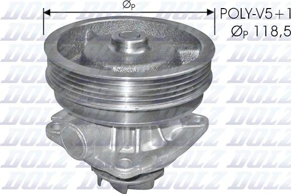 DOLZ S217 - Vesipumppu inparts.fi