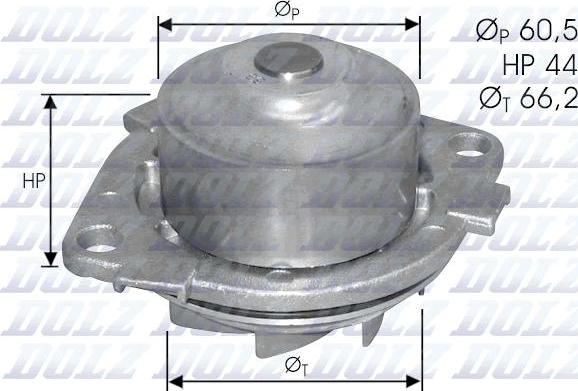 DOLZ S231 - Vesipumppu inparts.fi