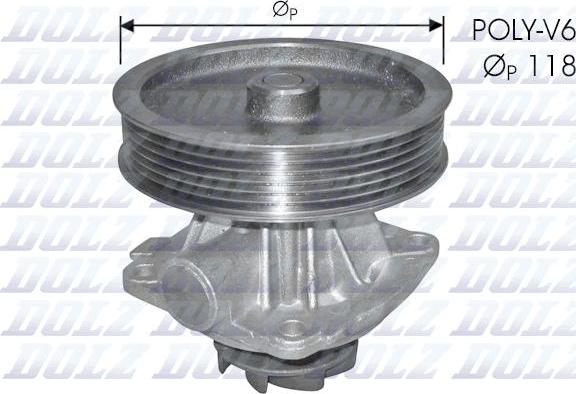 DOLZ S225 - Vesipumppu inparts.fi