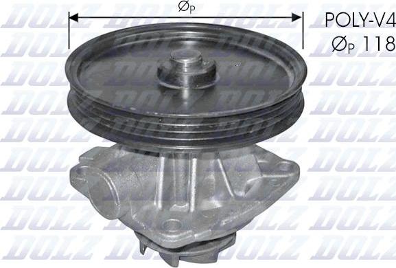 DOLZ S226 - Vesipumppu inparts.fi