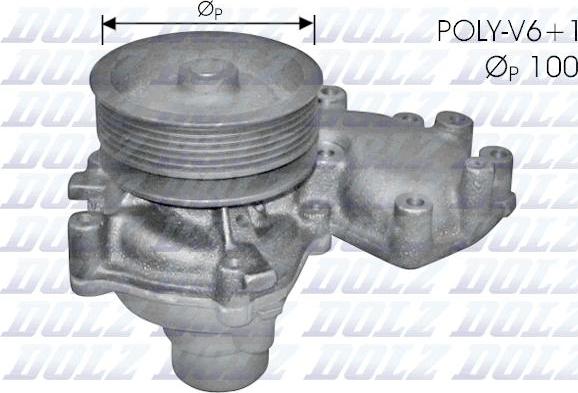 DOLZ S227 - Vesipumppu inparts.fi