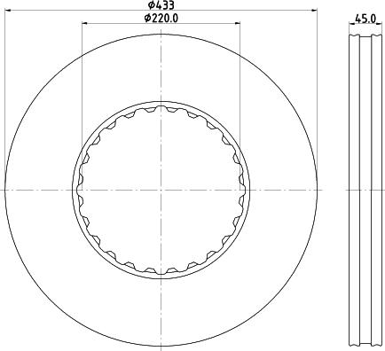 DT Spare Parts 4057795326781 - Jarrulevy inparts.fi