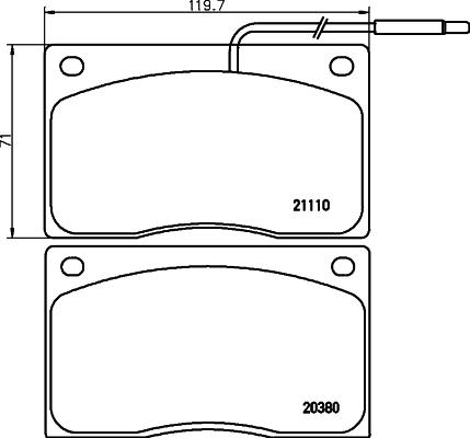 Textar 20380156 - Jarrupala, levyjarru inparts.fi