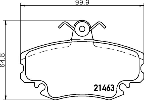 Valeo L61 - Jarrupala, levyjarru inparts.fi