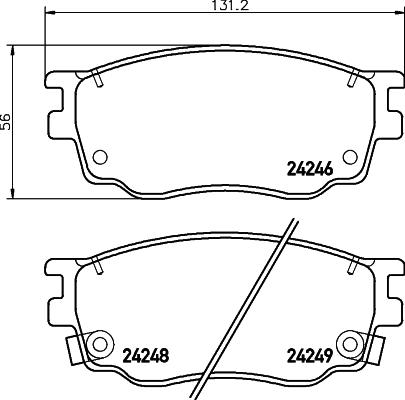 Aisin SS599-S - Jarrupala, levyjarru inparts.fi