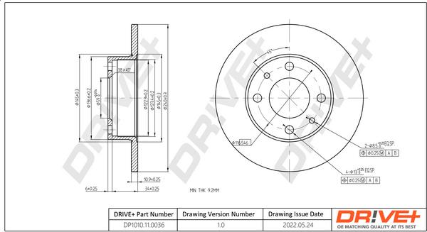 Ferodo DDF240C - Jarrulevy inparts.fi