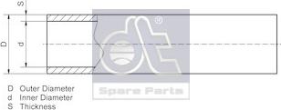 DT Spare Parts 9.86011 - Putkijohto inparts.fi