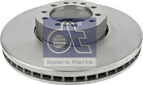 DT Spare Parts 6.61004 - Jarrulevy inparts.fi