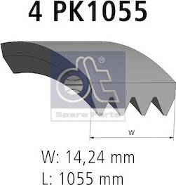 DT Spare Parts 7.54859 - Moniurahihna inparts.fi