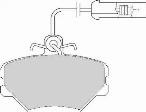 Magneti Marelli 363700200353 - Jarrupala, levyjarru inparts.fi