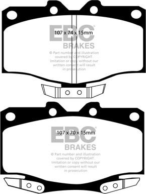 HELLA T3057 - Jarrupala, levyjarru inparts.fi