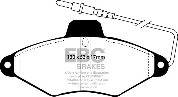 EBC Brakes DP942 - Jarrupala, levyjarru inparts.fi