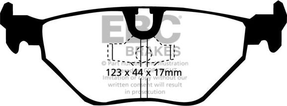 EBC Brakes DP9690 - Jarrupala, levyjarru inparts.fi