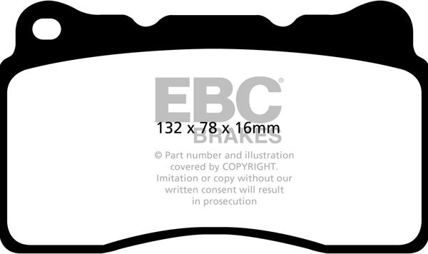 EBC Brakes DP92093 - Jarrupala, levyjarru inparts.fi