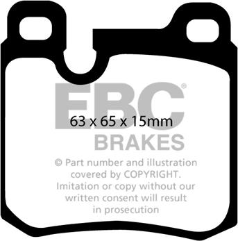 EBC Brakes DP4996R - Jarrupala, levyjarru inparts.fi