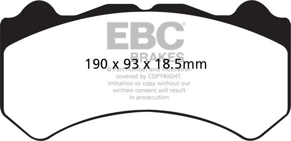 EBC Brakes DP91983 - Jarrupala, levyjarru inparts.fi