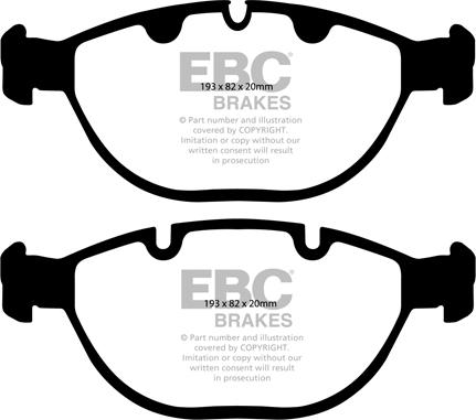 EBC Brakes DP41472R - Jarrupala, levyjarru inparts.fi