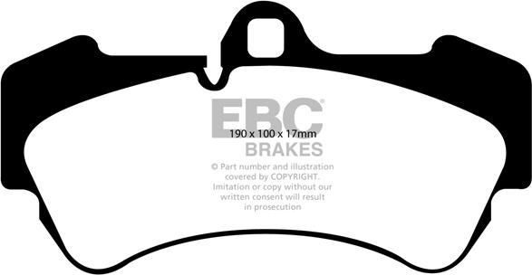 EBC Brakes DP41521R - Jarrupala, levyjarru inparts.fi