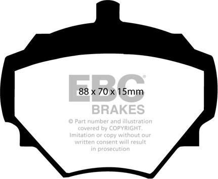 EBC Brakes DP4294R - Jarrupala, levyjarru inparts.fi