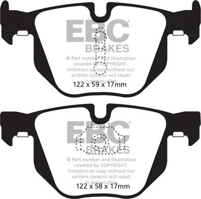 EBC Brakes DP62009 - Jarrupala, levyjarru inparts.fi