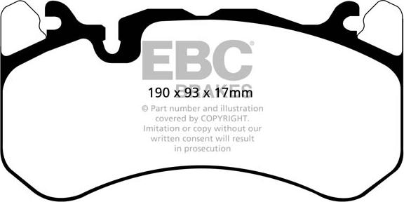 EBC Brakes DP42081R - Jarrupala, levyjarru inparts.fi