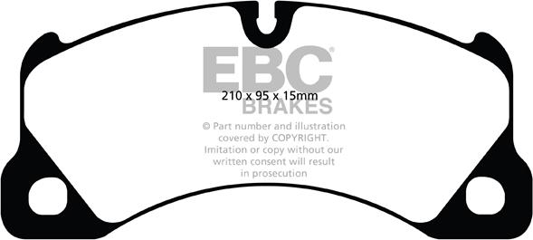 EBC Brakes DP51835NDX - Jarrupala, levyjarru inparts.fi