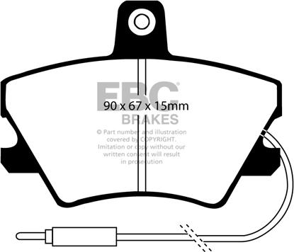 EBC Brakes DP668 - Jarrupala, levyjarru inparts.fi