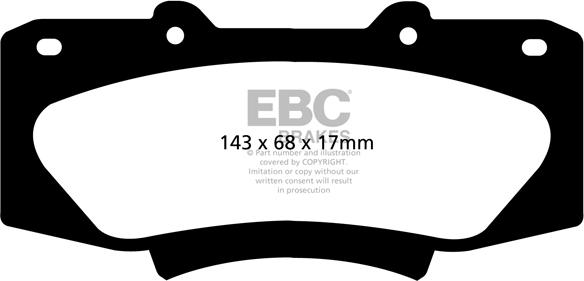 EBC Brakes DPX2054 - Jarrupala, levyjarru inparts.fi