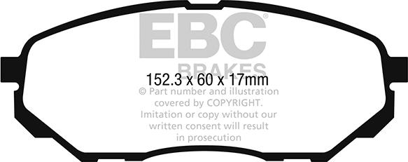 EBC Brakes DPX2264 - Jarrupala, levyjarru inparts.fi