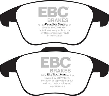 EBC Brakes DP61997 - Jarrupala, levyjarru inparts.fi