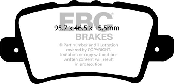 EBC Brakes DP21902 - Jarrupala, levyjarru inparts.fi