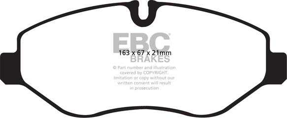 EBC Brakes DP1980 - Jarrupala, levyjarru inparts.fi