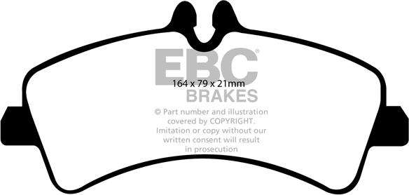 EBC Brakes DP1929 - Jarrupala, levyjarru inparts.fi