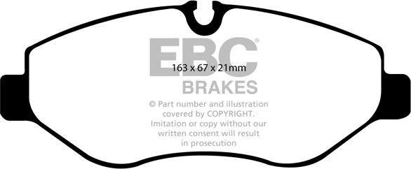 EBC Brakes DP1926 - Jarrupala, levyjarru inparts.fi