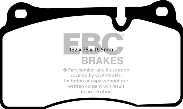 EBC Brakes DP61922 - Jarrupala, levyjarru inparts.fi