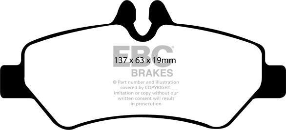 EBC Brakes DP1927 - Jarrupala, levyjarru inparts.fi