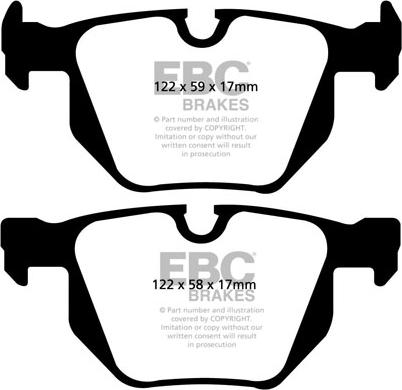 EBC Brakes DP41494R - Jarrupala, levyjarru inparts.fi