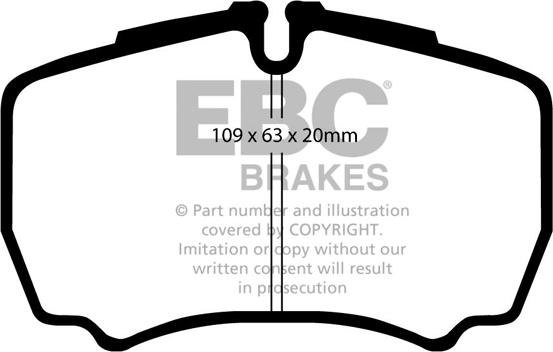 EBC Brakes DP1440 - Jarrupala, levyjarru inparts.fi