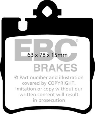 EBC Brakes DP31441C - Jarrupala, levyjarru inparts.fi