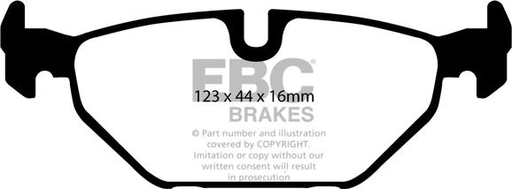 EBC Brakes DP31405C - Jarrupala, levyjarru inparts.fi